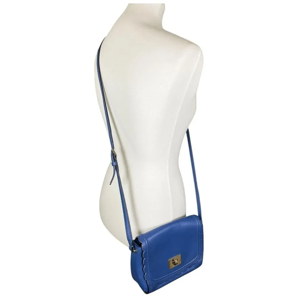 Kate Spade New York Maple Court Zani Crossbody Bag, Hyacinth blue gold tone